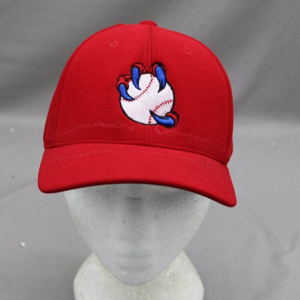 Minor League Baseball Hat (Retro) -Kelowna Falcons Talon Logo - Adult Stretchfit